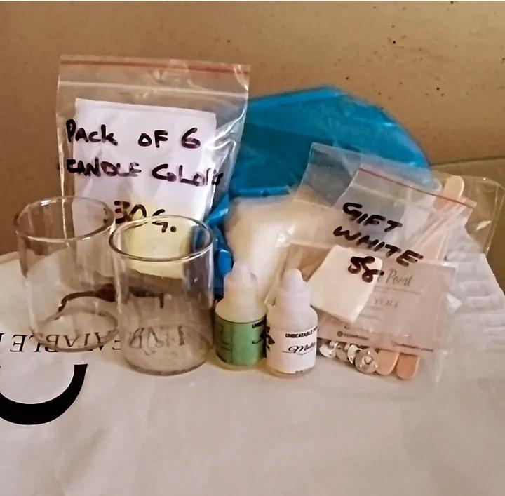 Beginner candle making kit