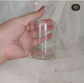 Little Empty candle glasses