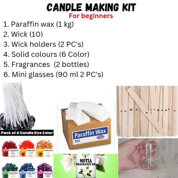 Beginner candle making kit