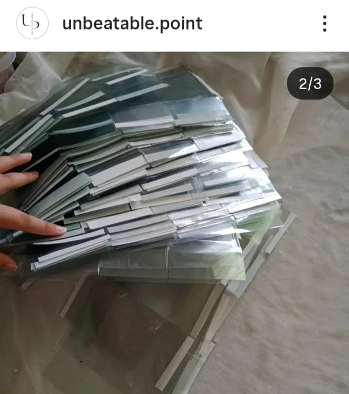 Transparent pvc boxes